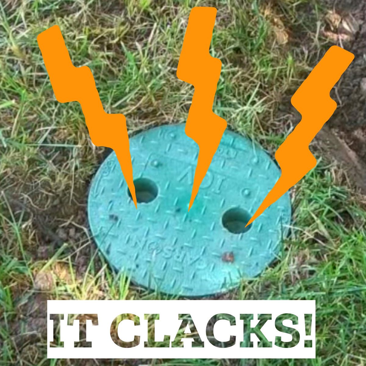 Generic Clackee Pro V2.0 tests on buried valve for quicker locating.