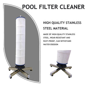Stainless steel construction resists rust for long-lasting use