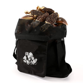 Generic Mushroom Hunting Bag collapsible design saves space in your pack.