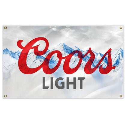 Generic Cool Beer Flag 3x5ft outdoors on pole, durable yard decor.