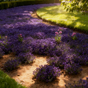 Generic Creeping Thyme Seeds produce lavender blooms from late spring to mid-summer.