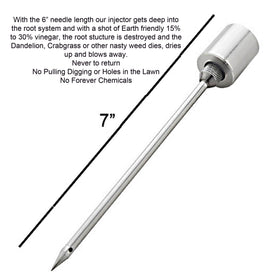 Generic Dandelion Weeder Tool used in lawn and garden settings.