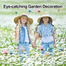 Generic Dragonfly Clip on garden stake adds whimsy and color.