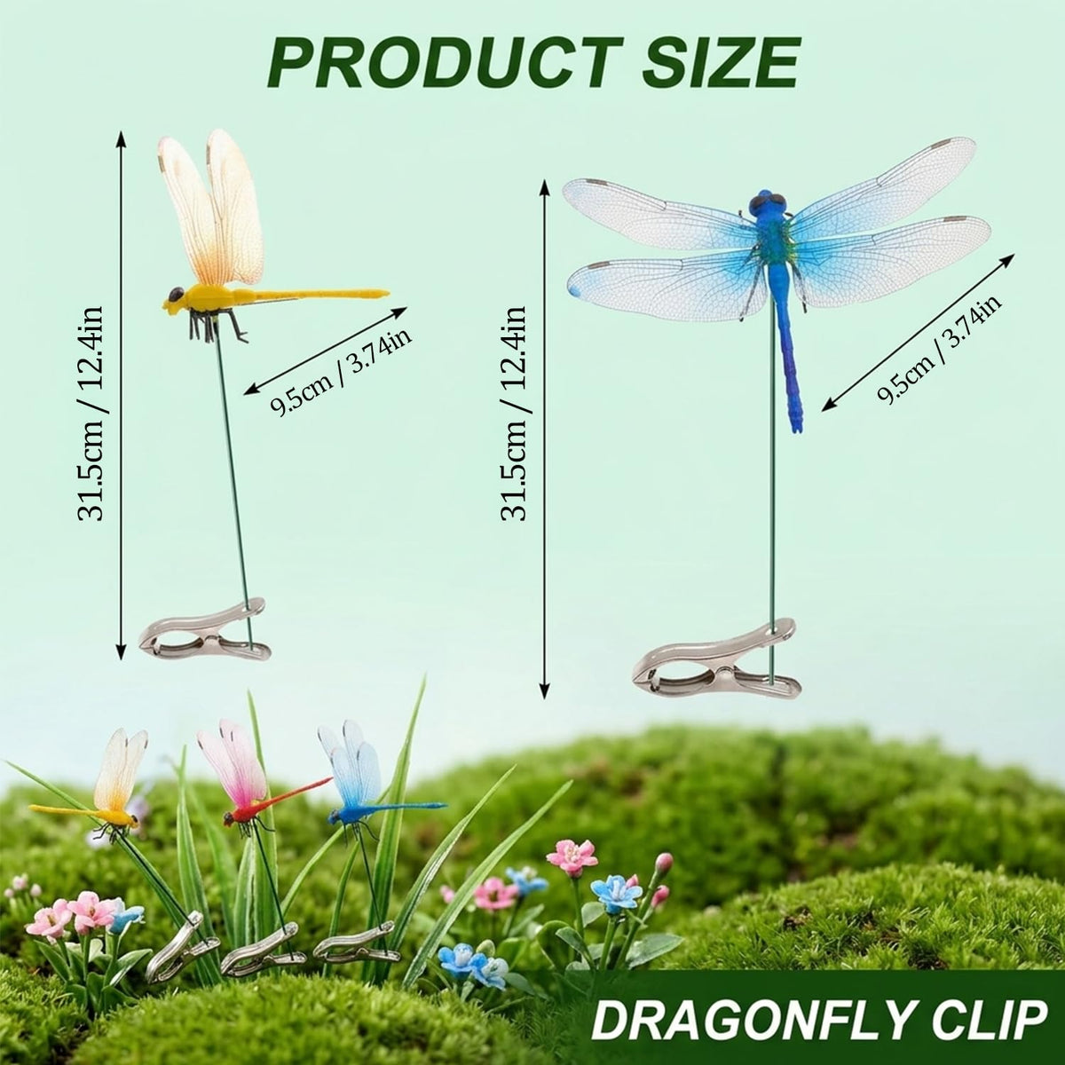 Generic Dragonfly Clip indoor curtain decor brightens shelves with playful whimsy.