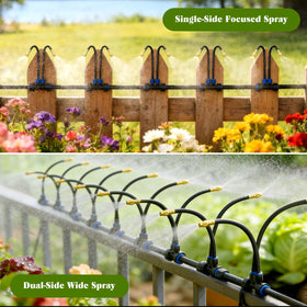 Generic drip system suited for garden and patio use