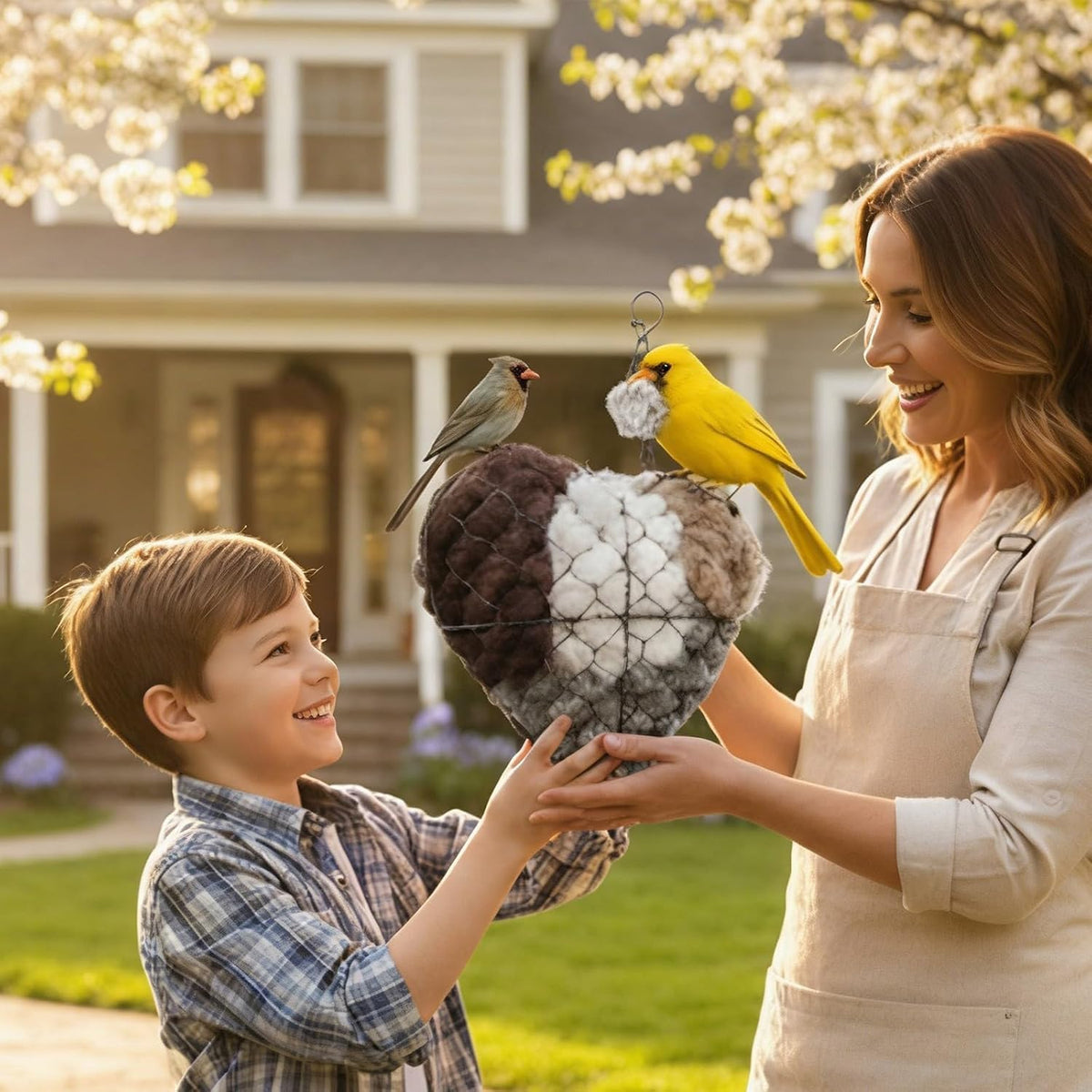 Generic durable construction withstands weather for reliable outdoor bird shelter
