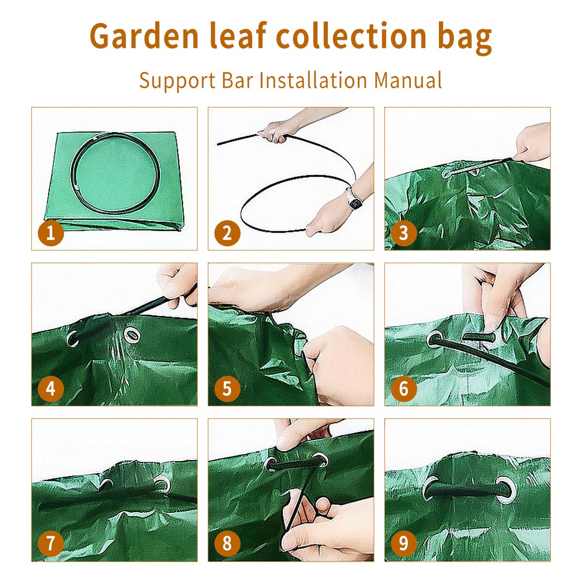 Generic easy-clean yard bag designed for multi-season outdoor use.