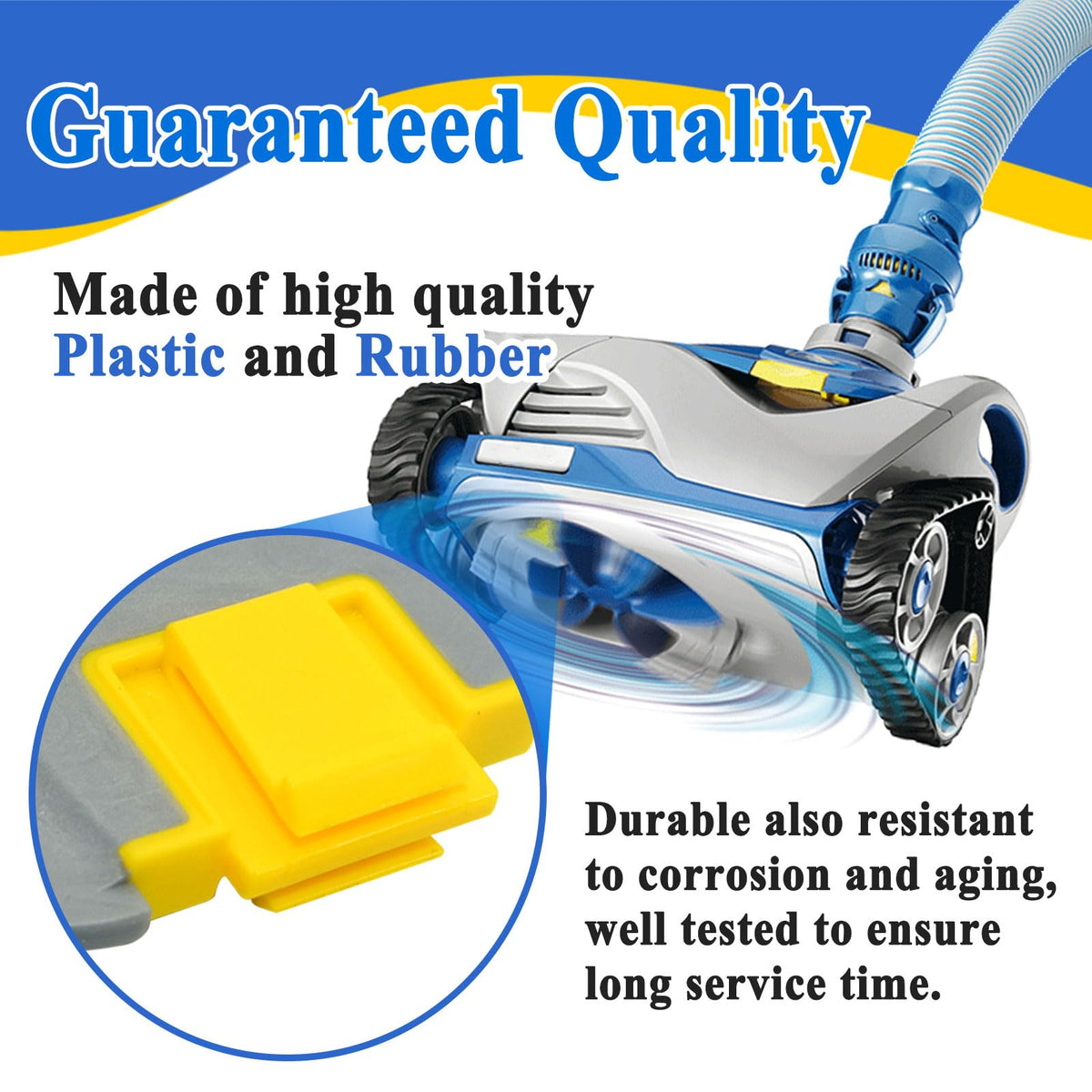 Generic easy installation with plastic handle for quick maintenance