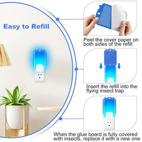 Generic easy-peel plastic cover enables quick, mess-free installation.