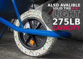 Generic flat-free tire ideal for garden wagons, dollies, and carts