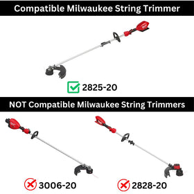 Generic ergonomic-release feature enables quick access to the trimmer.