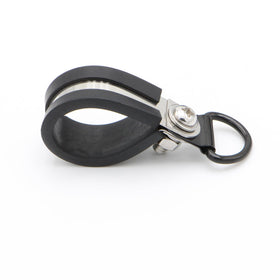 Generic ergonomic weed eater shaft clamp for universal 26mm and 28mm poles with steady grip