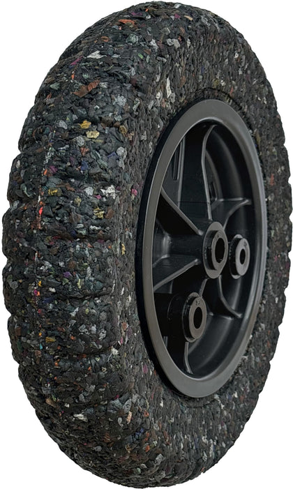 Generic flat-free wheelbarrow tire, 14-inch size, for reliable heavy hauling