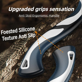 Generic folding saw ergonomic handle ensuring a secure grip for extended use