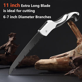 Generic folding saw with SK5 steel blade delivering clean cuts in wood