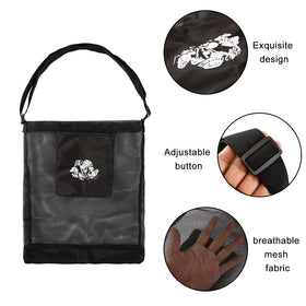 Generic Mushroom Hunting Bag adjustable strap keeps bag secure while foraging.