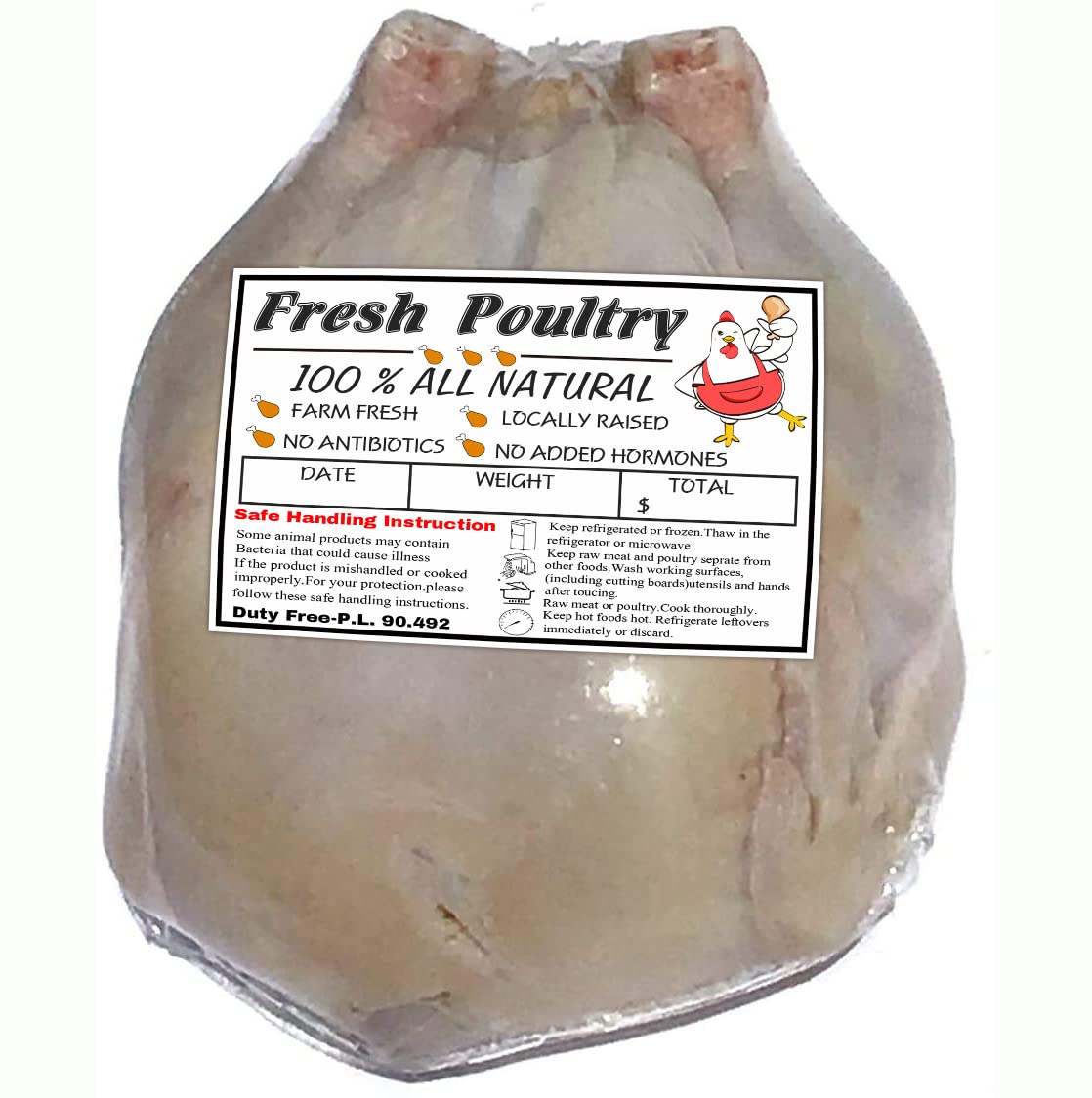 Generic Freezer Stickers non-toxic and durable for reliable labeling.