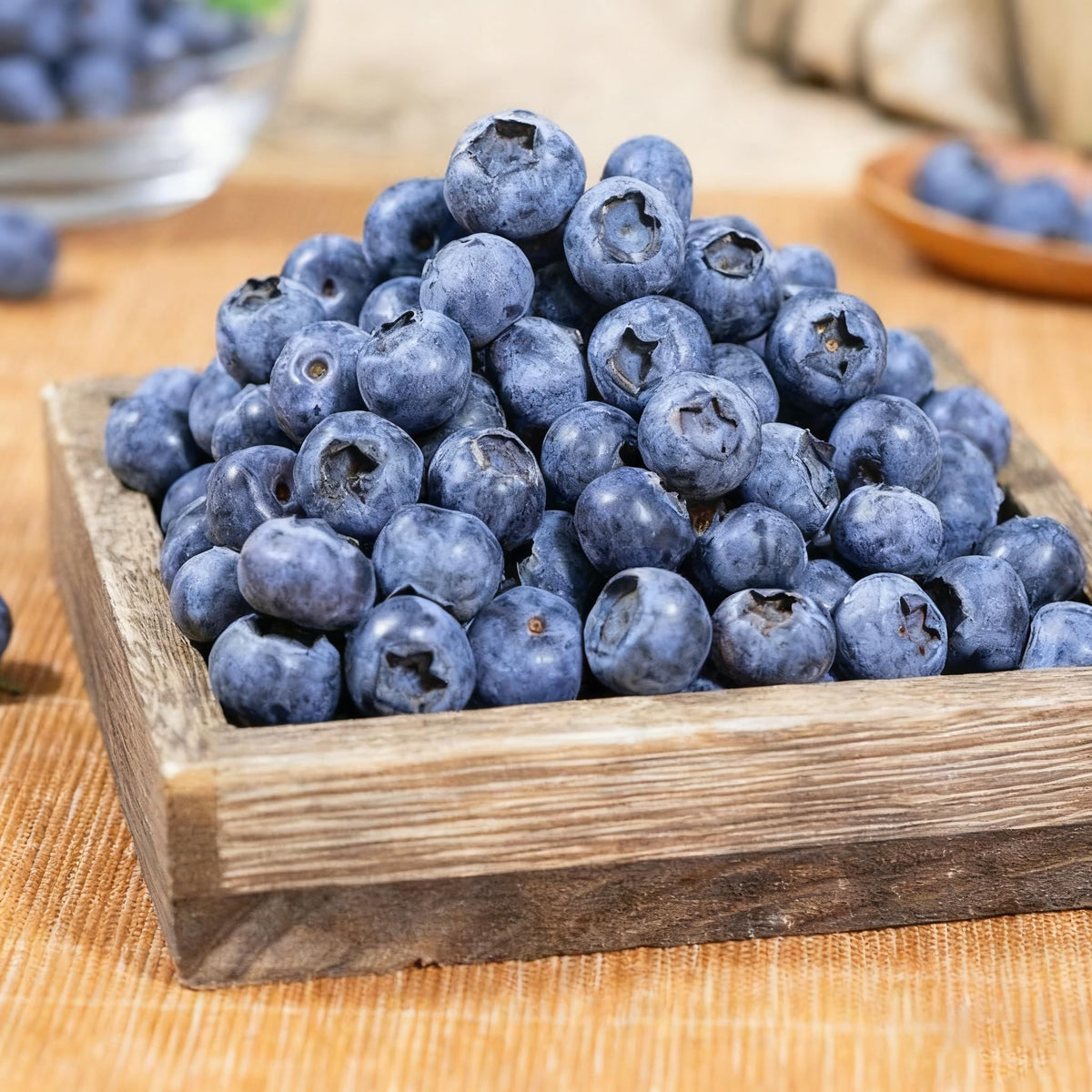 Generic fruit seed mix mulberry—image features large, sweet garden berries