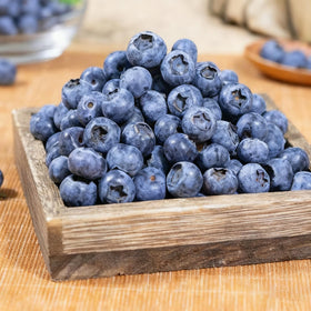 Generic fruit seed mix mulberry—image features large, sweet garden berries