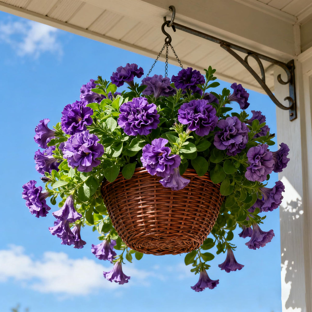 Generic Full Sun Petunias thrive with minimal maintenance and heat tolerance.