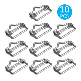 Generic galvanized steel polytape splicer connector provides durable fence repair