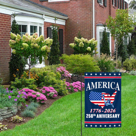 Generic 12x18 garden flag ideal for patios yards and entryways