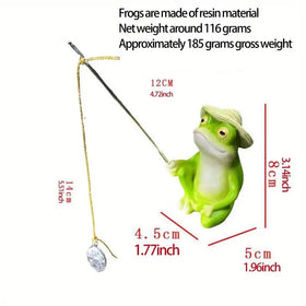 Generic garden gift frog statue makes a thoughtful nature-inspired present.