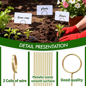 Generic Garden Markers oil-based marker for long-lasting writing on labels.