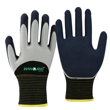Generic Gardening Gloves on hand show waterproof thorn-proof design ideal for rose pruning.