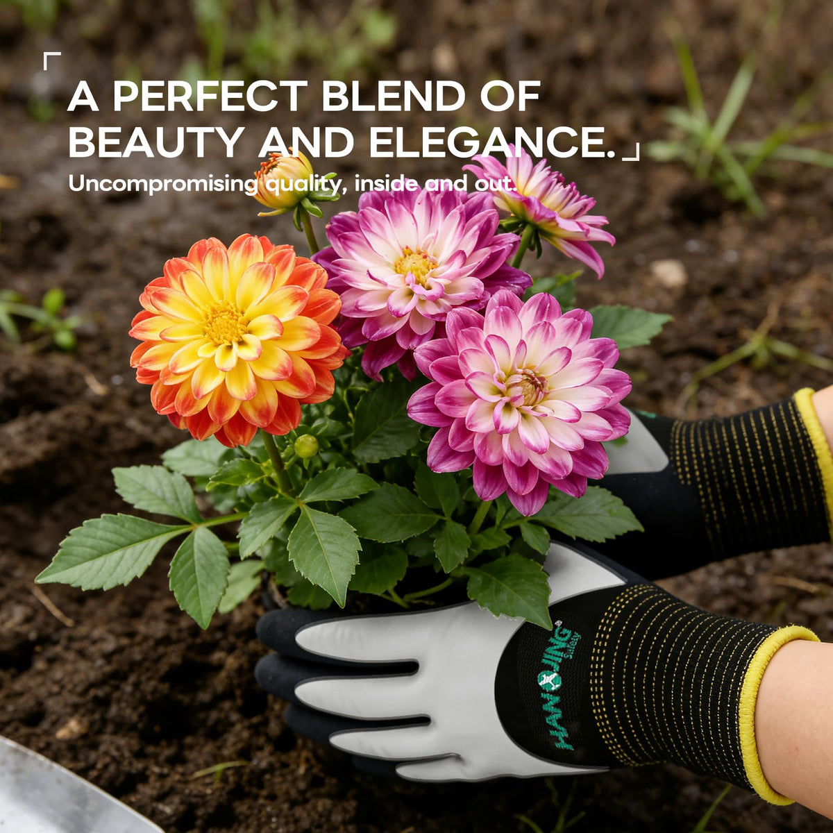 Generic Gardening Gloves waterproof cuff prevents mud and moisture from reaching skin.