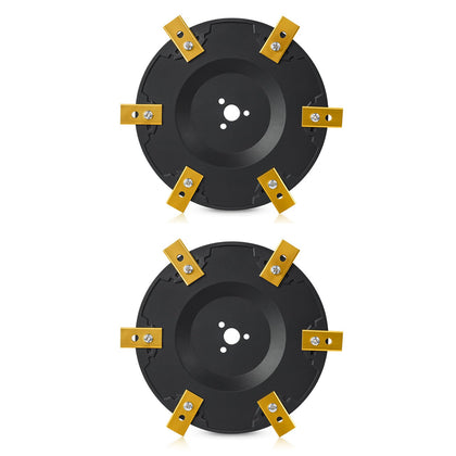 Generic GF-PP 6-blade cutting disc front view, balanced for smoother cuts on LUBA.