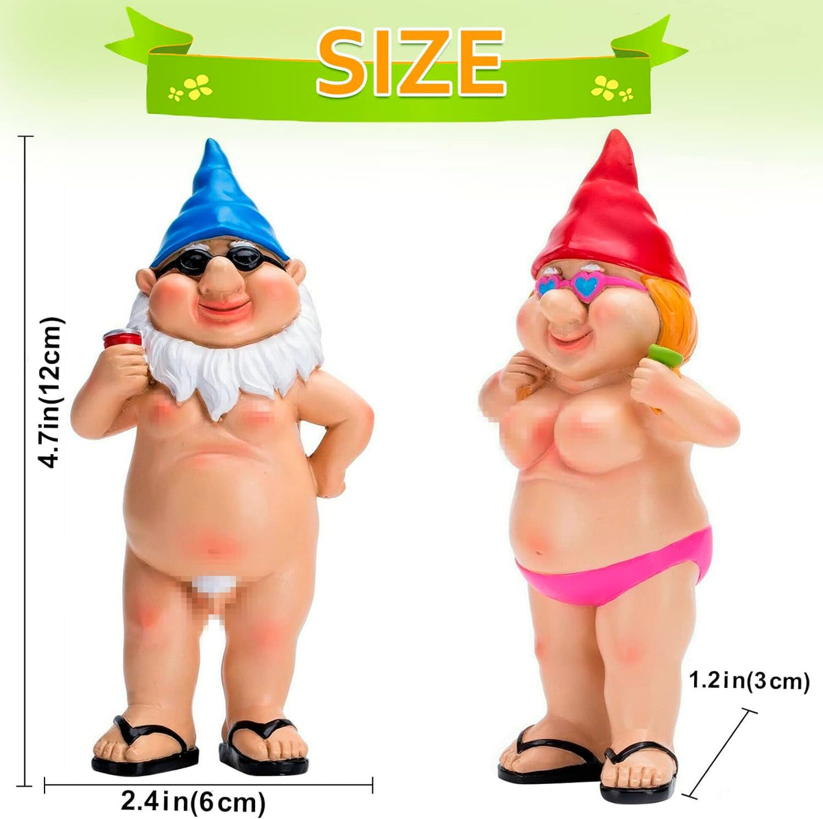 Generic Gnomes indoor-outdoor decor elevate any windowsill or garden corner.