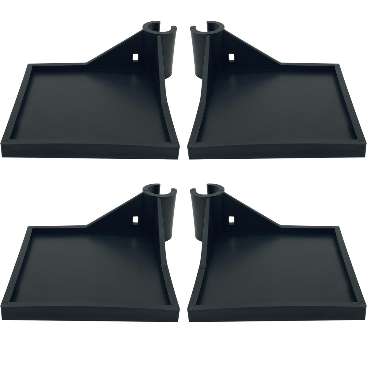 Generic Grow Tent Corner Shelf assembly view saves corner space for gear