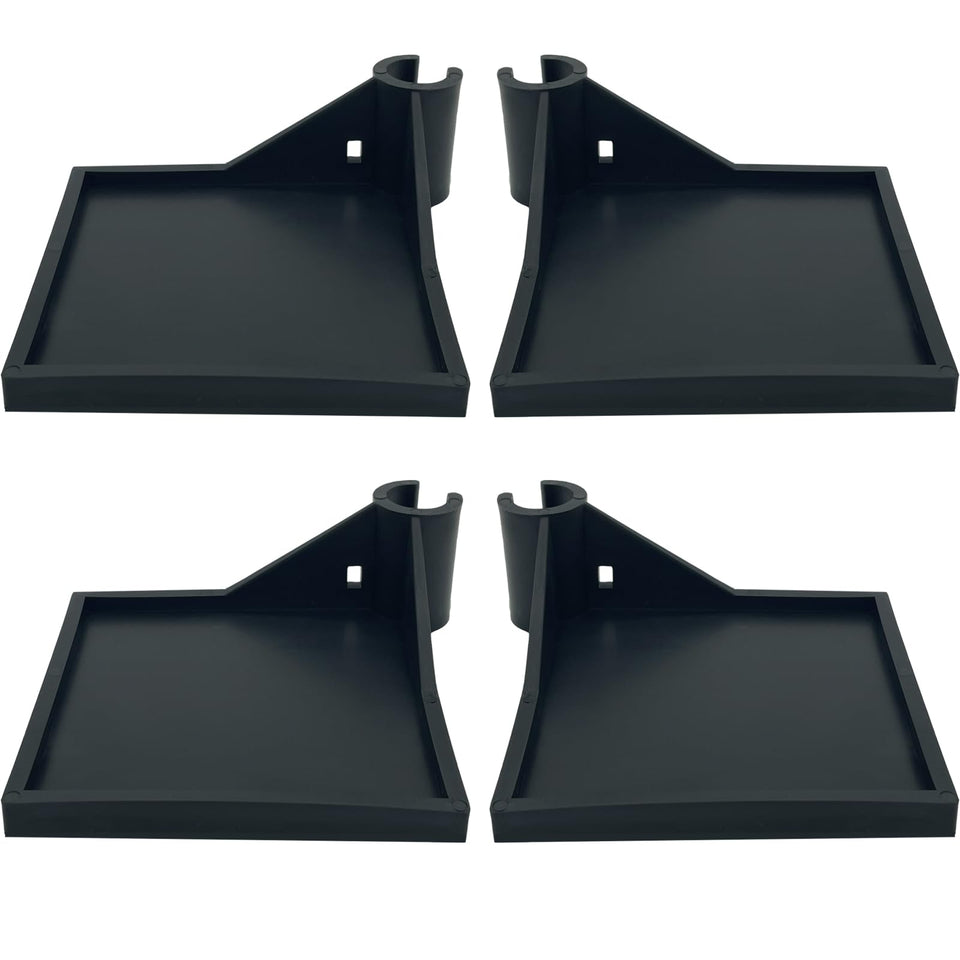 Generic Grow Tent Corner Shelf assembly view saves corner space for gear