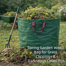 Generic heavy-duty tear-resistant PP bag ideal for leaves and clippings.
