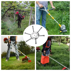 Generic heavy-duty steel wire trimmer head that cuts through thick weeds and brush