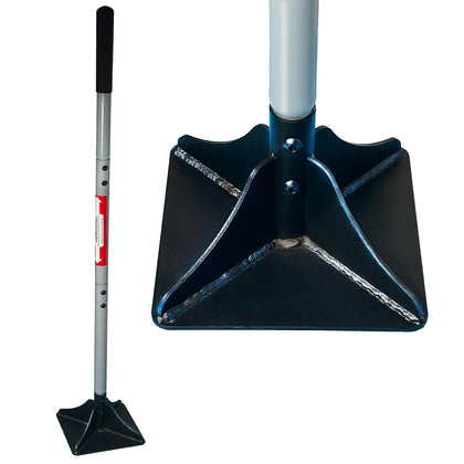 Generic heavy-duty tamper 8x8 head for tough soil tasks.