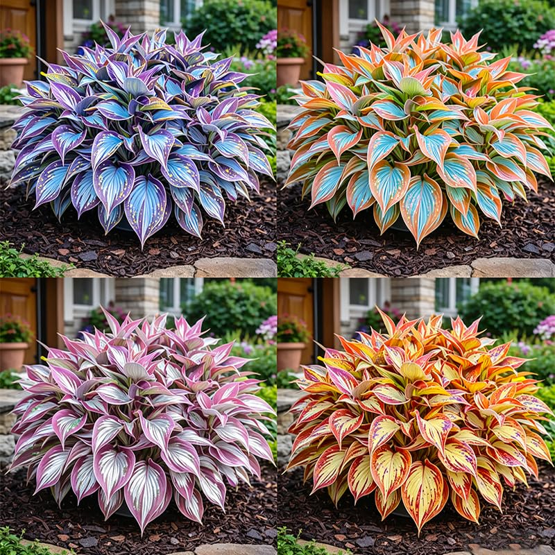 Generic hosta shade garden seeds collection for lush foliage
