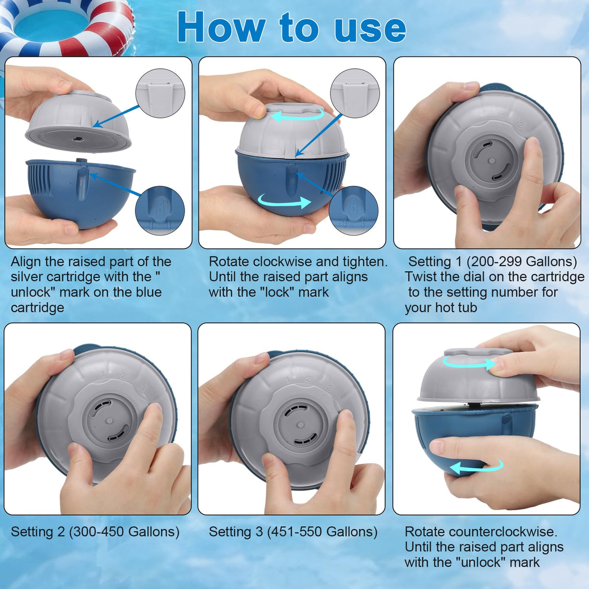 Generic hot tub Frog Ease compatible for simple setup and compatibility.