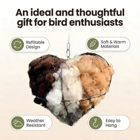 Generic Hummingbird Shelter Box provides a warm, sheltered spot for small birds