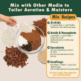 Generic ideal for 4–6 inch pots with reliable drainage.