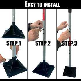 Generic tamper ideal for paver patios and ground preparation tasks.