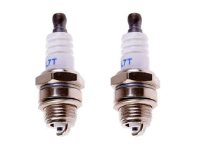 Generic L7T spark plug pack shot showing two plugs for universal fit and convenience.