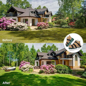 Generic lawn aerator shoes on grass use demonstrates walking patterns for lawn care.
