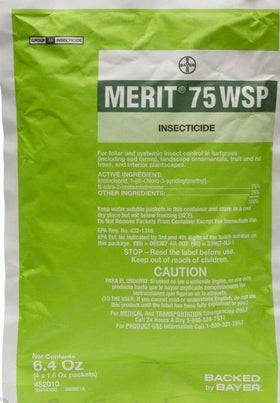 Generic Merit75 WSP package front highlighting broad-spectrum protection.