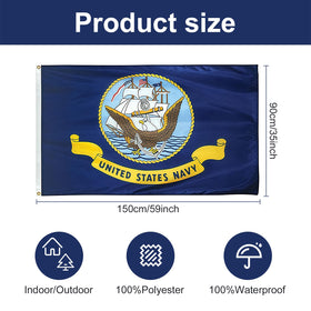 Generic Military Flags outdoor display with weather-ready design