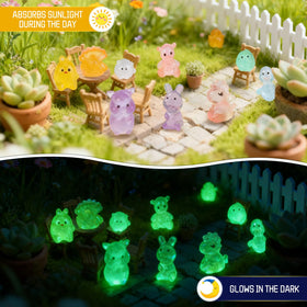 Generic glow-in-the-dark owl toy for shelves and creative projects.