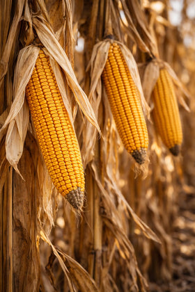 Generic Minnesota 13 dried grain in storage shows post-harvest handling.
