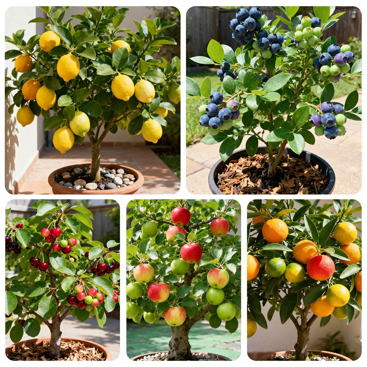 Generic Mix Bonsai Fruit Seeds Blueberry: grow small blueberry trees for edible indoor harvest.