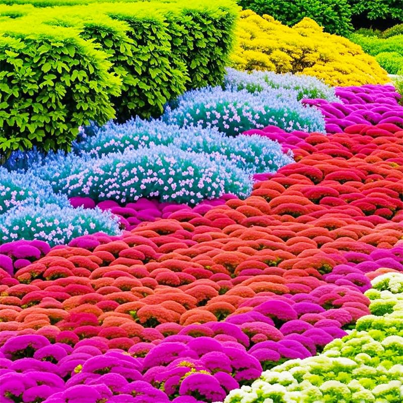 Generic thyme seeds thrive in containers and garden borders with evergreen foliage
